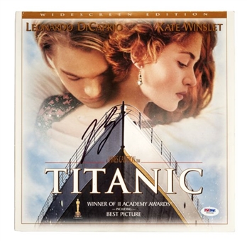 Leonardo DiCaprio Signed Titanic Record